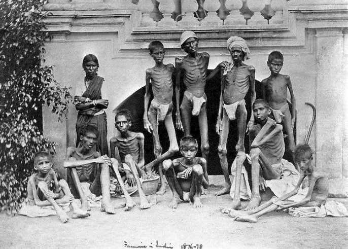 Голод в британской Индии 1876-1878 []